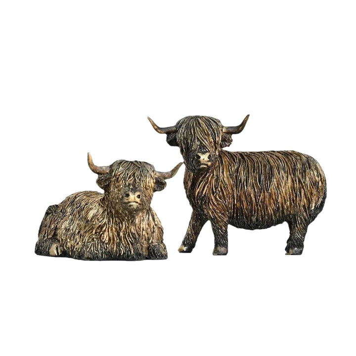 Decorative Highland Cow Figurine