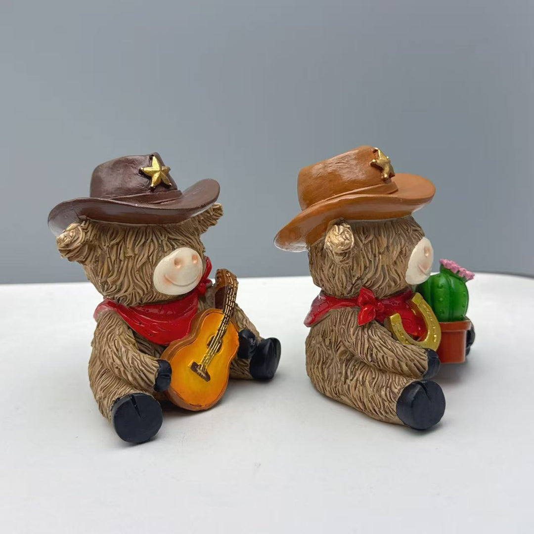 Decorative Cowboy Figure