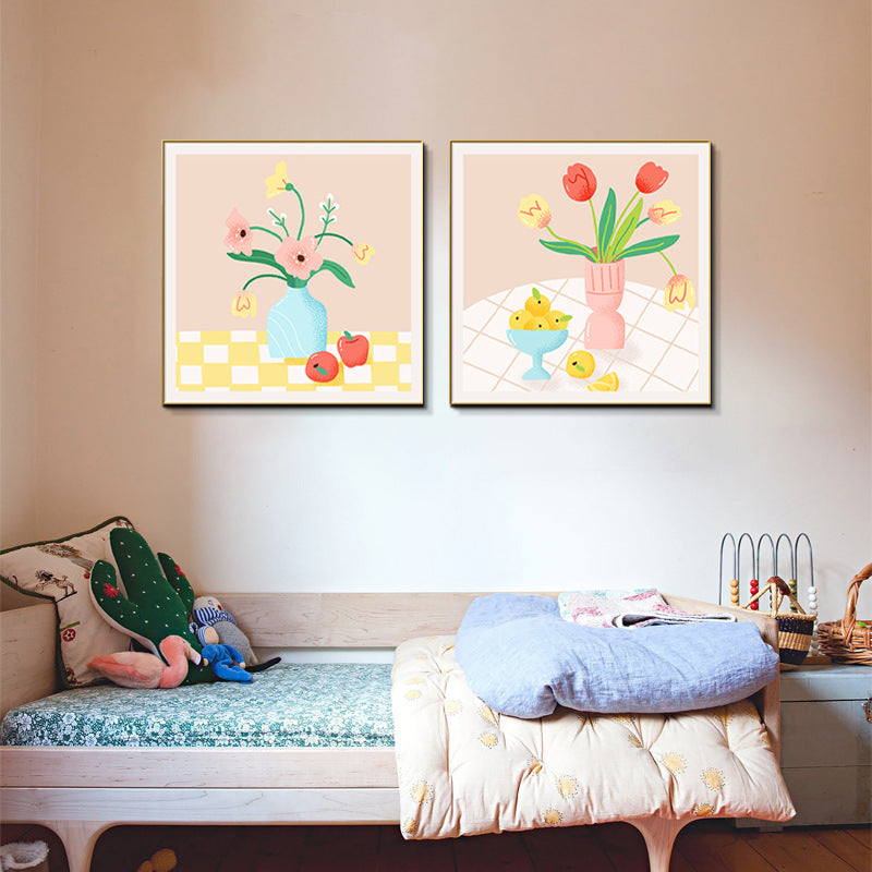 Decorative Framed Floral Still Life Art Print
