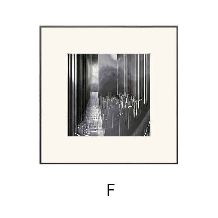 Framed Abstract Landscape Wall Art