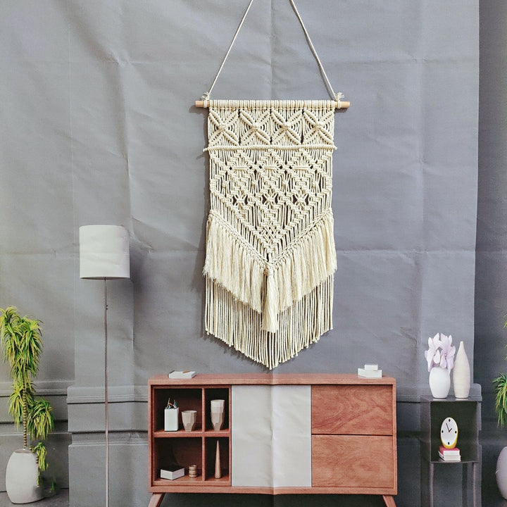 Artisan Macrame Wall Tapestry