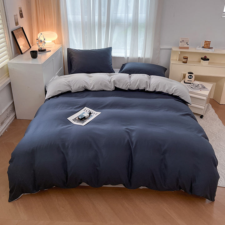 Lightweight Breathable Cotton Duvet Cover Set