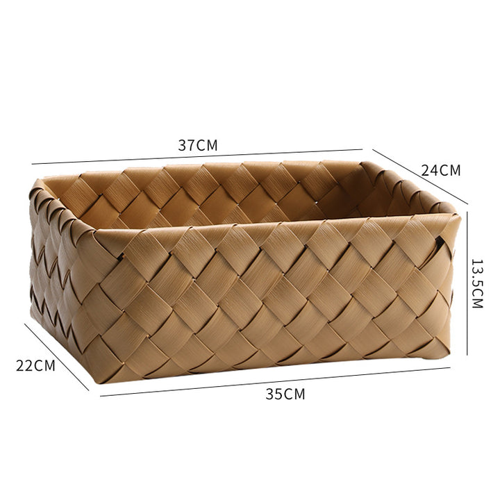 Elegant Handwoven Storage Tray