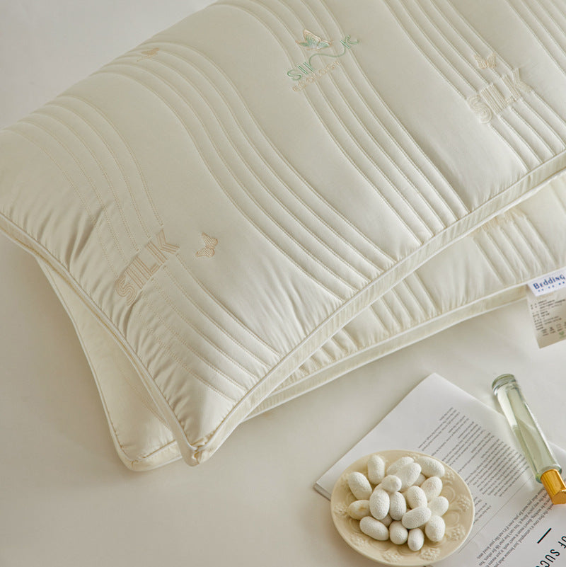 Decorative Luxury Silk Filled Support Pillow Avarnia