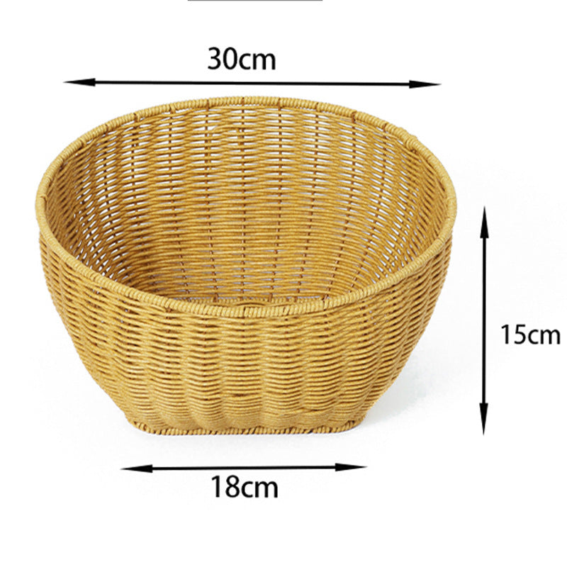 Decorative Woven Living Room Basket