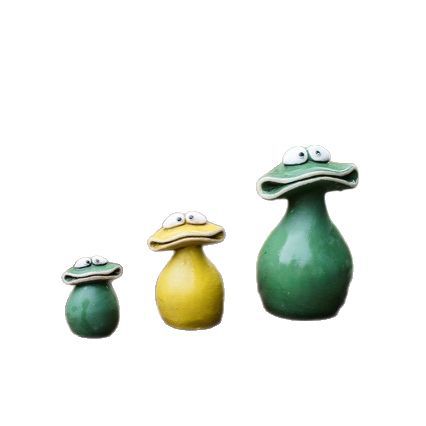 Playful Frogs Decorative Items