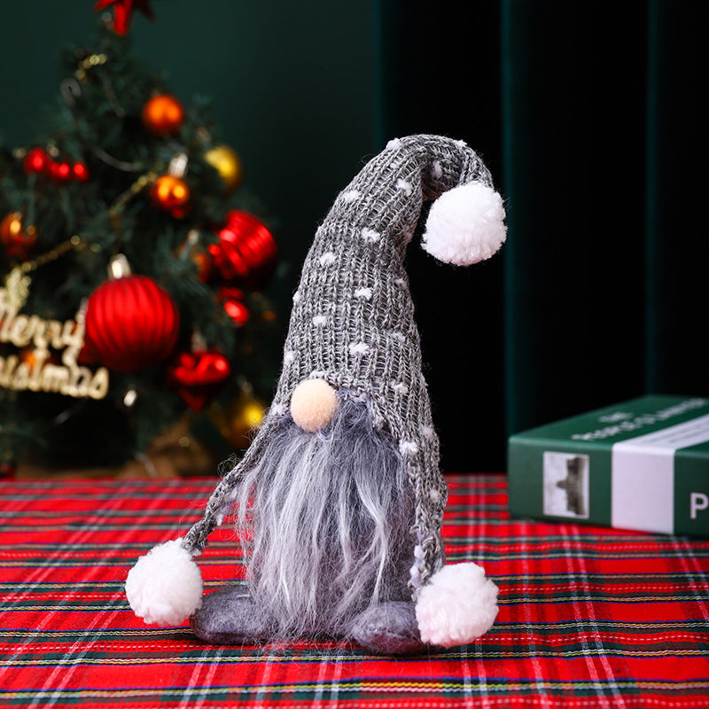 Decorative Christmas gnome figure