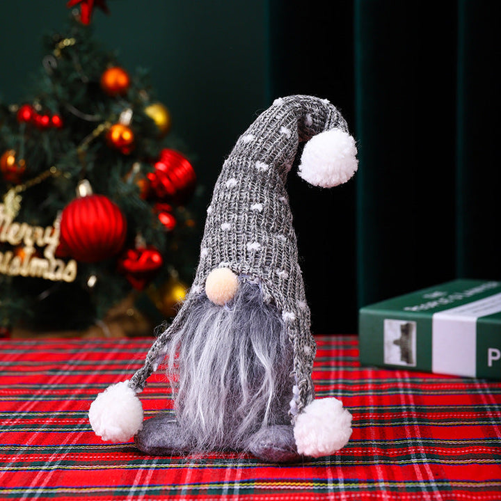 Decorative Christmas gnome figure