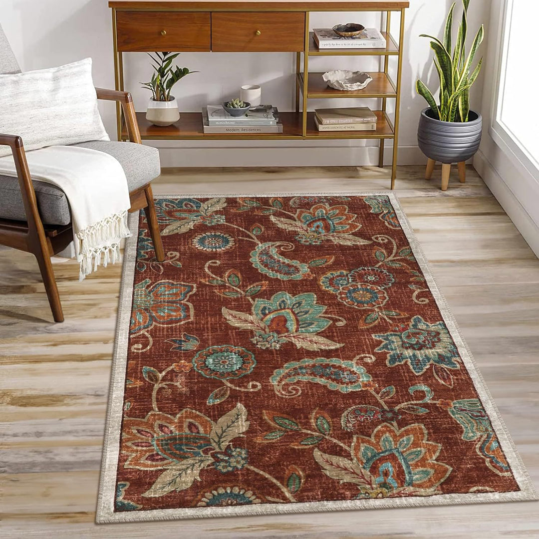 Elegant Tiger-Themed Area Rug for Home