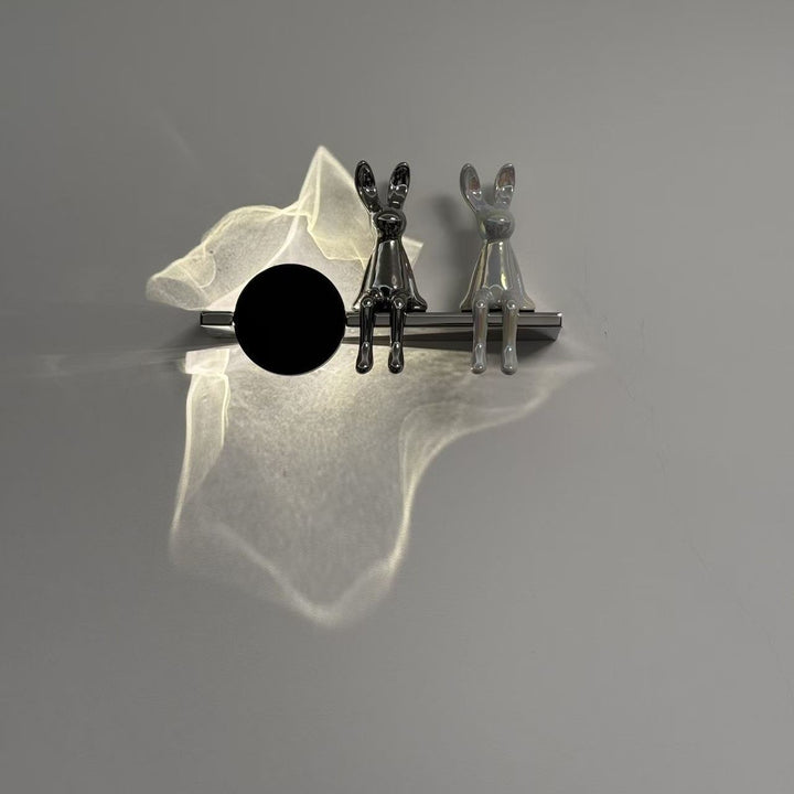 Double Circular Wall Lamp