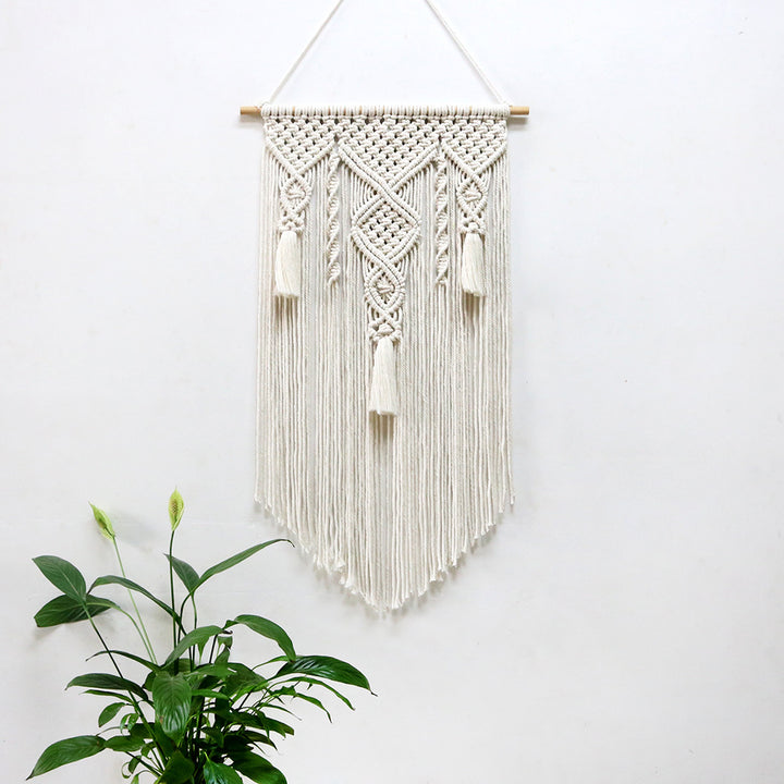 Macrame Wall Decor with Artistic Details