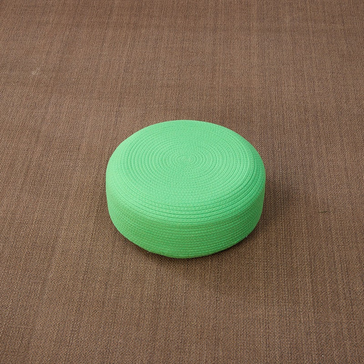 Handcrafted seat pouf