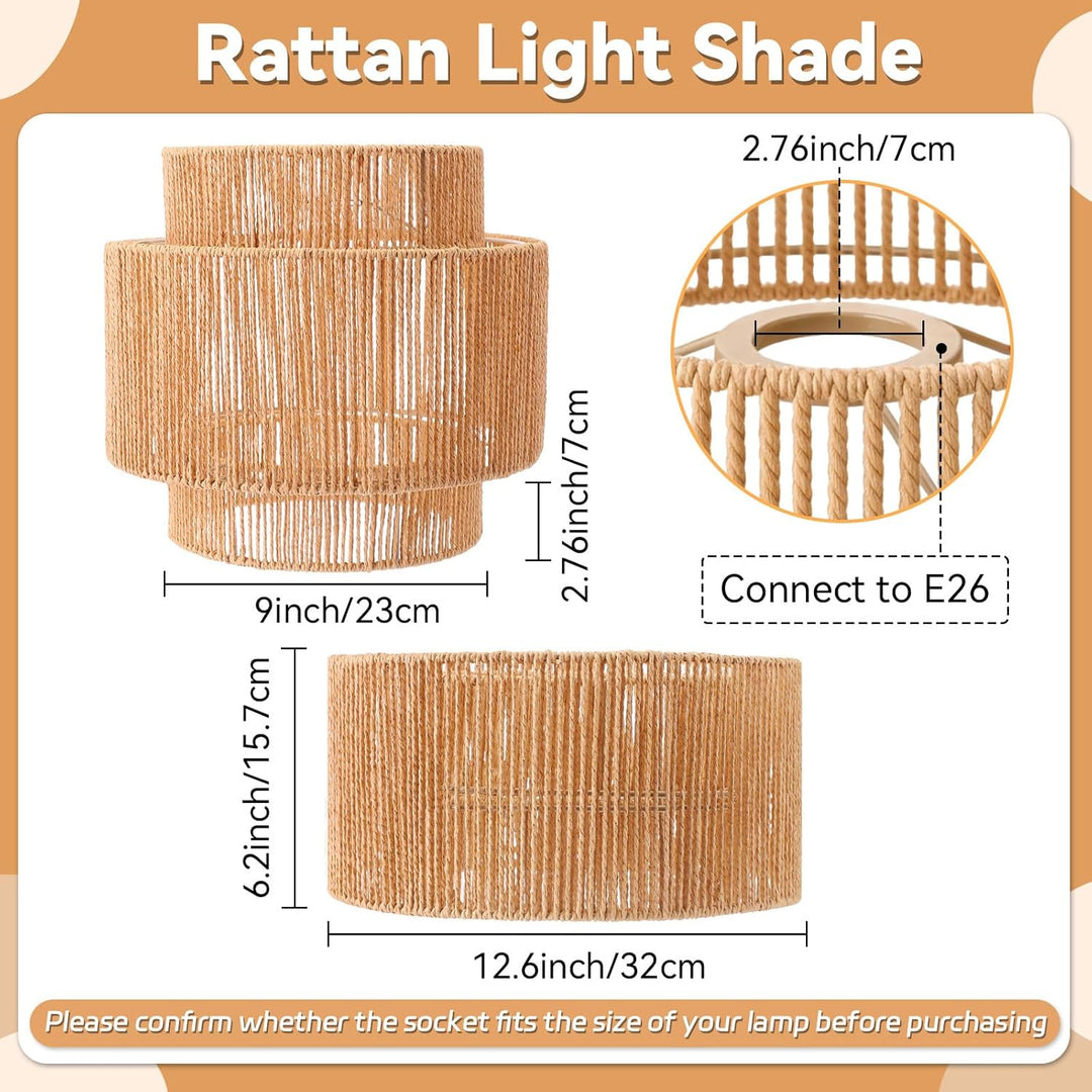 Decorative Rattan Storage Basket