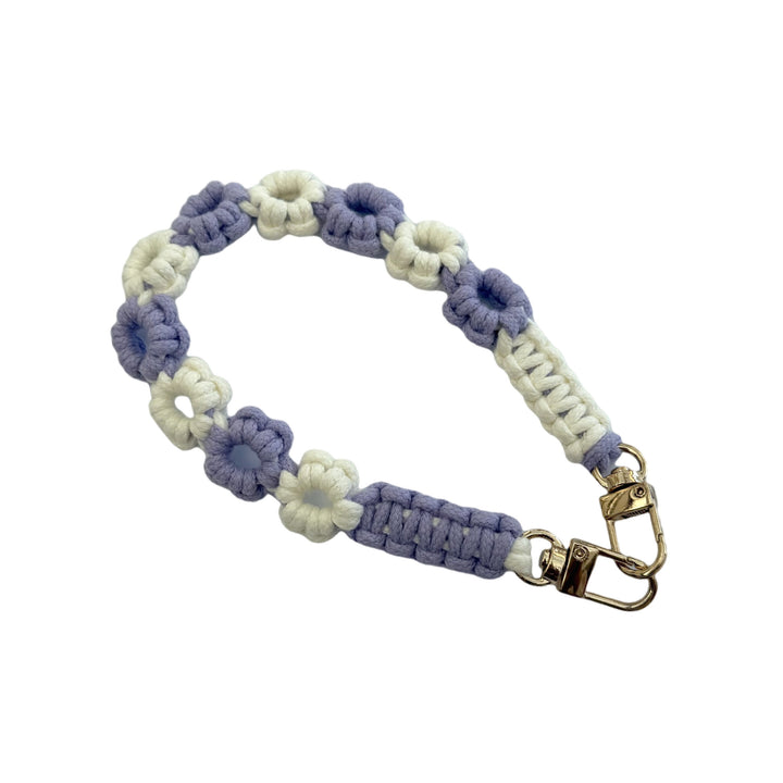 Floral Macrame Eyewear Holder