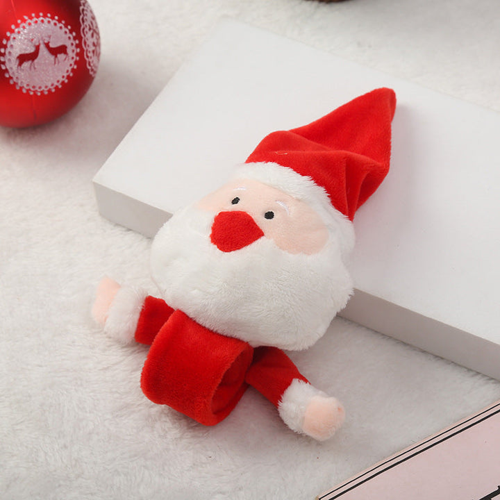 Creative Christmas wristband with snowman design