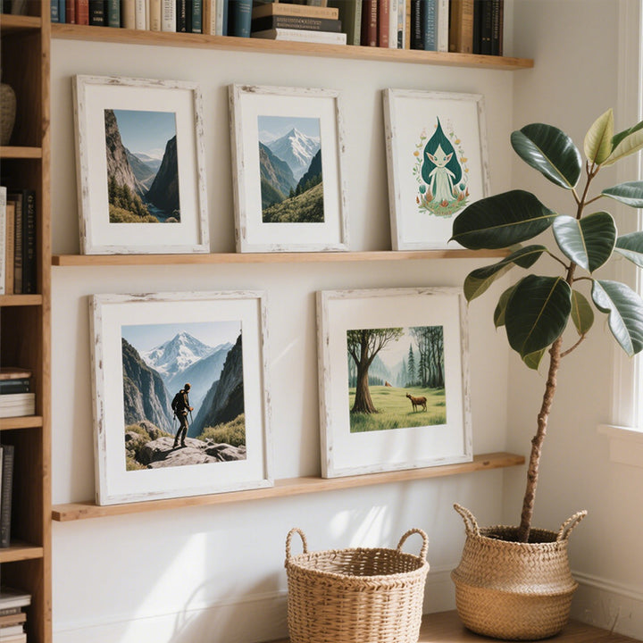 Decorative Framed Landscape Artwork