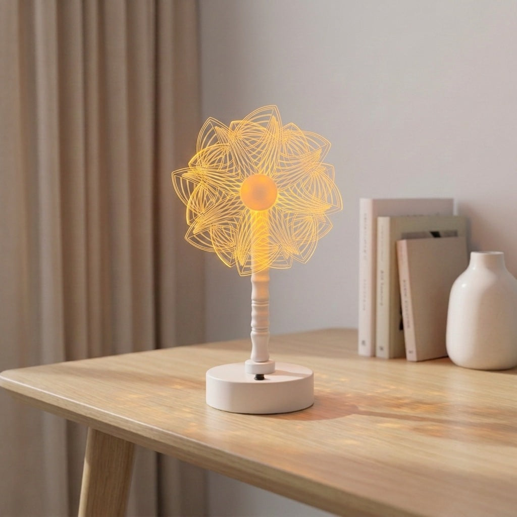 LED Flower Table Lamp
