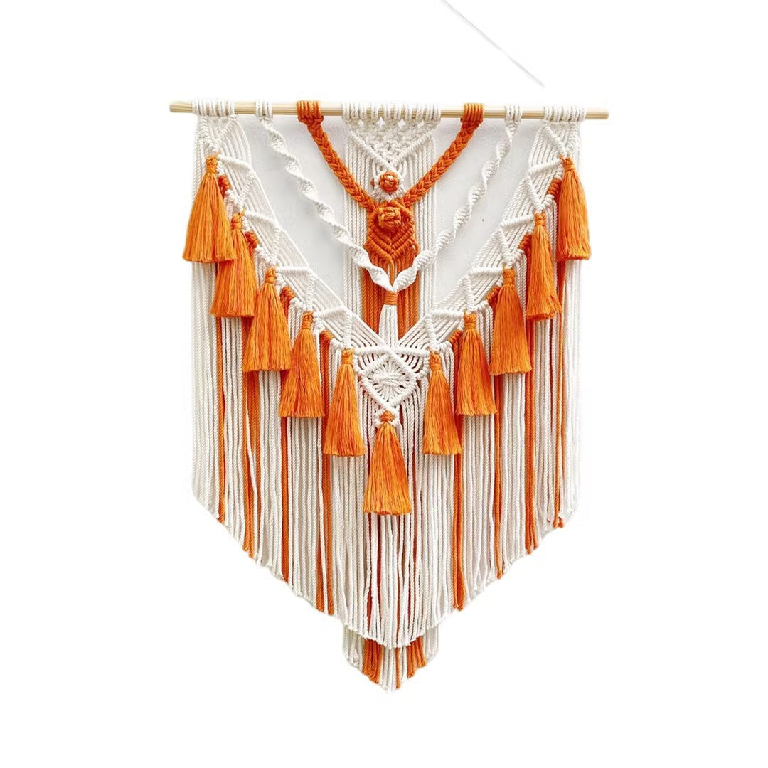 Macrame Wall Hanging with Fringes