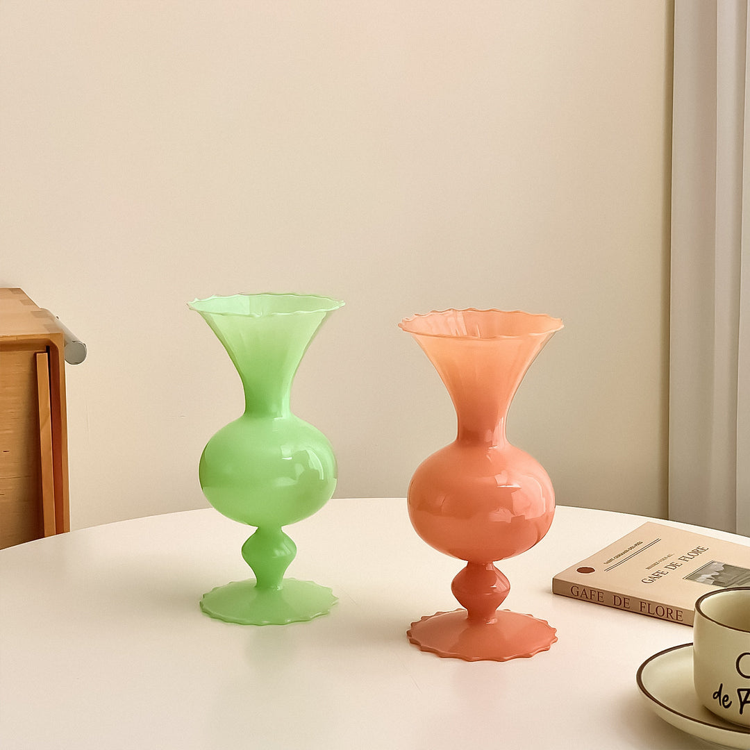 Elegant Decorative Glass Vase
