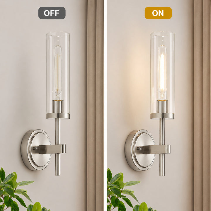 Wall-mounted elegant wall lamp