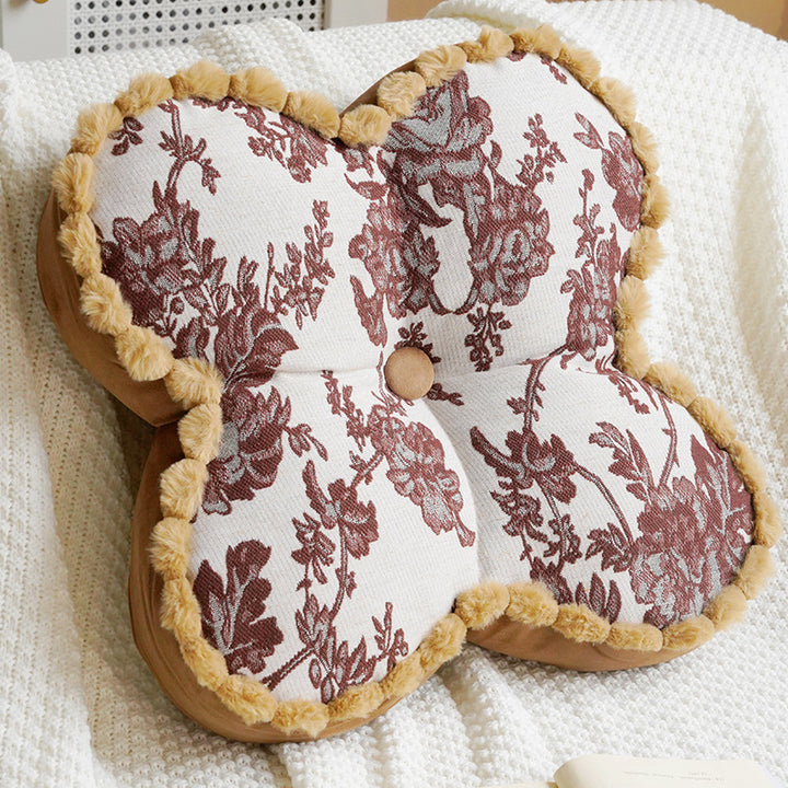 Decorative Floral Shaped Cushion