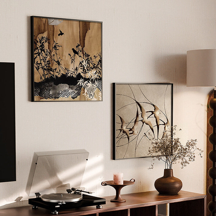 Abstract Textured Canvas Art 1790073187