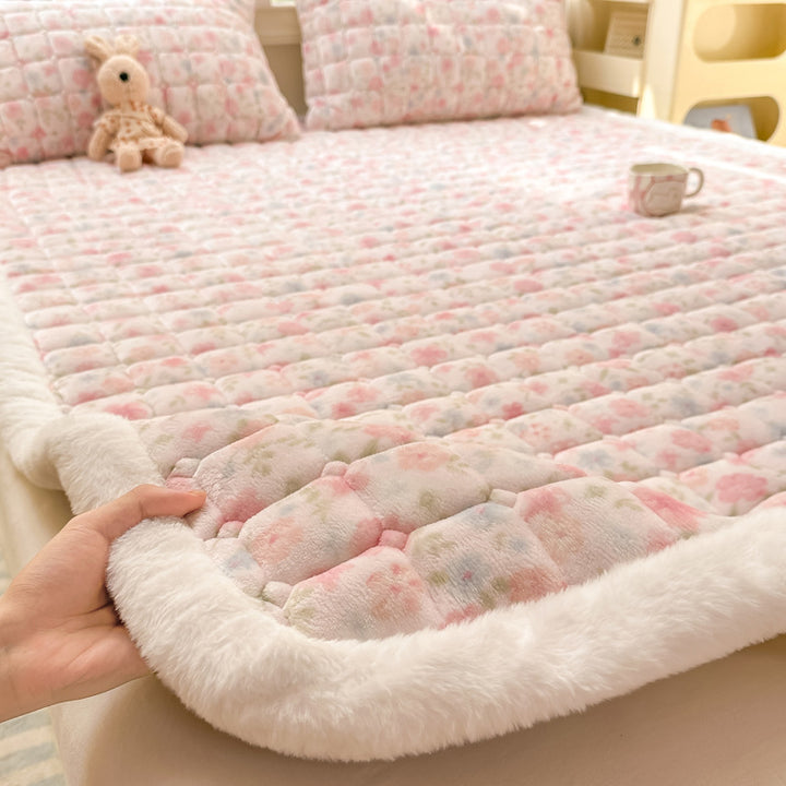 Plush Cartoon-Themed Blanket