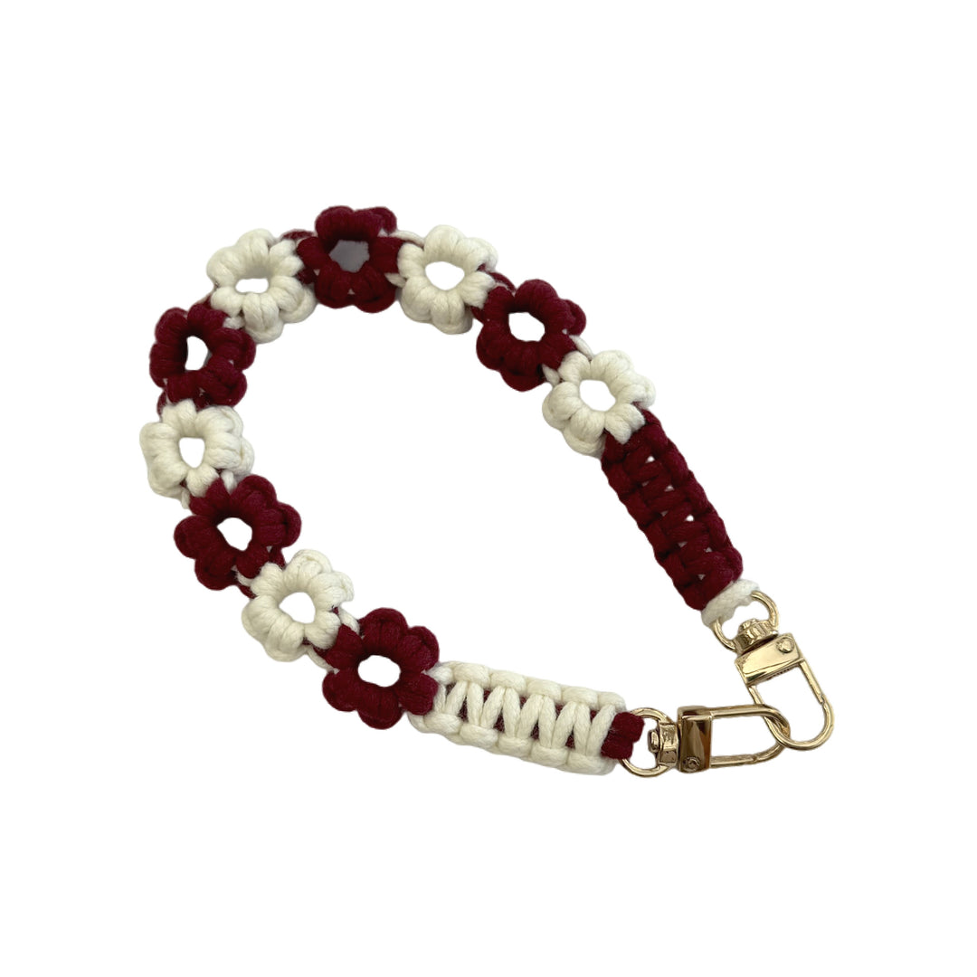 Floral Macrame Eyewear Holder