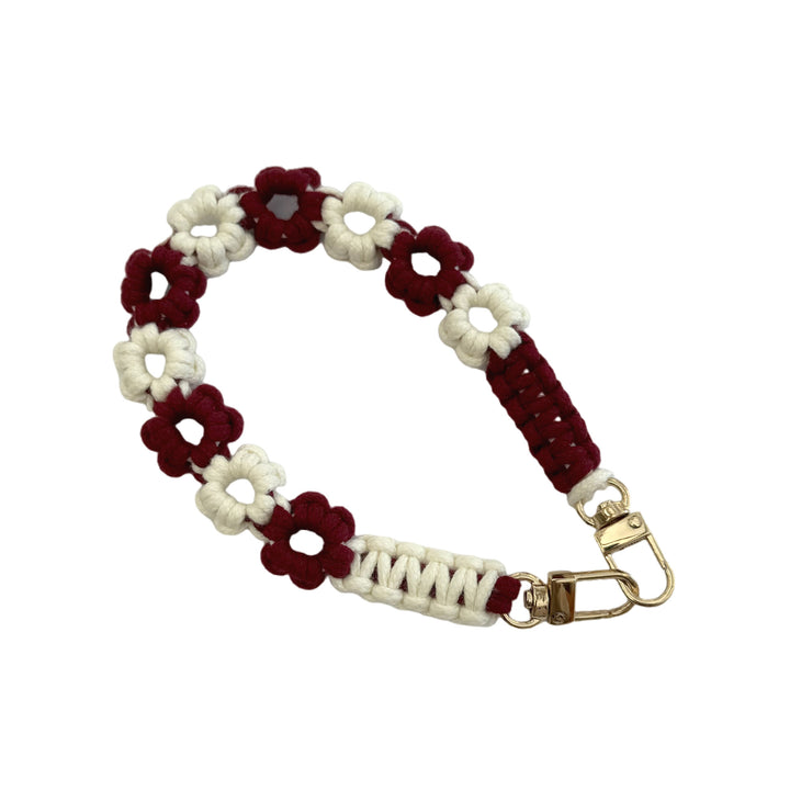 Floral Macrame Eyewear Holder