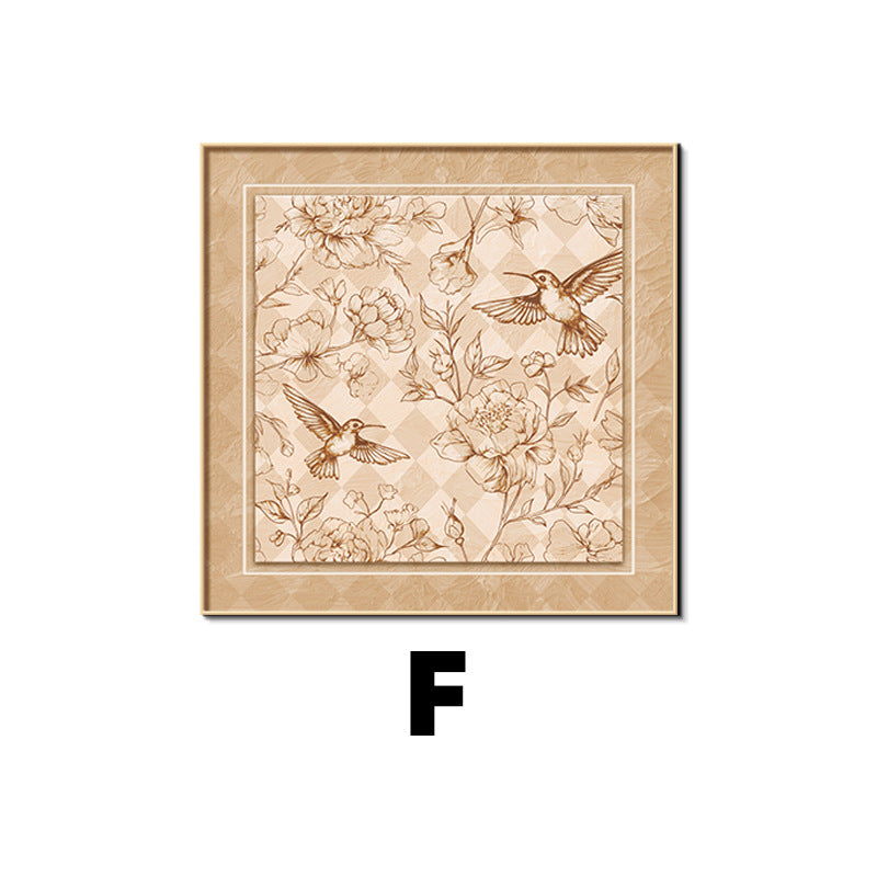 Floral Decorative Framed Artwork
