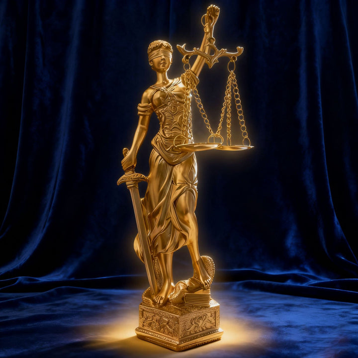 Justice Lady Figurine