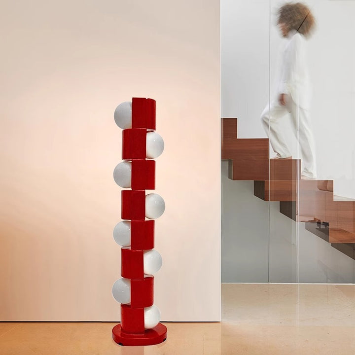Contemporary artistic floor lamp