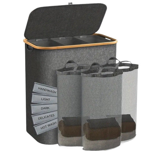 Modern storage system for laundry
