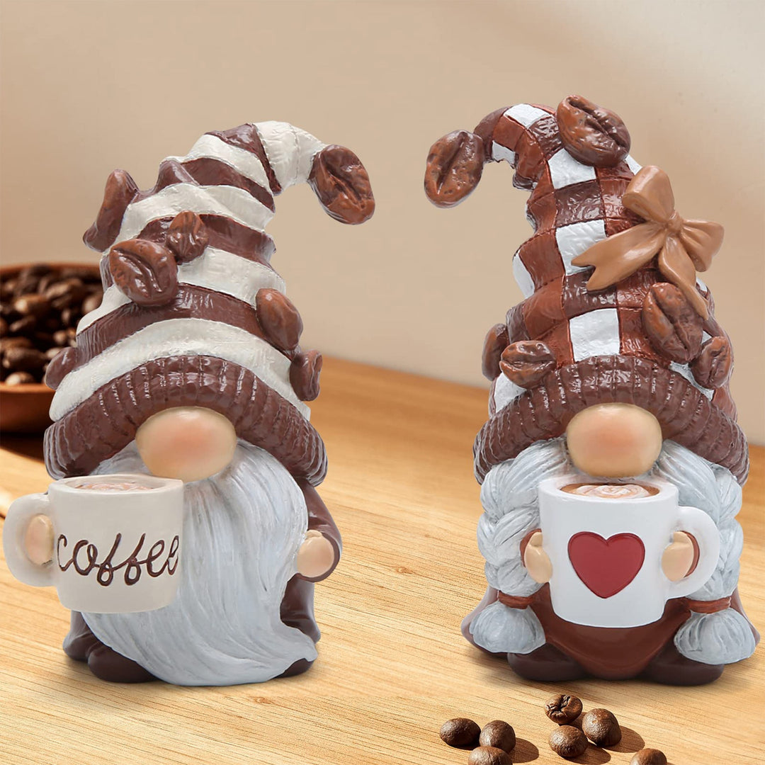 Whimsical Coffee Lovers Figurine