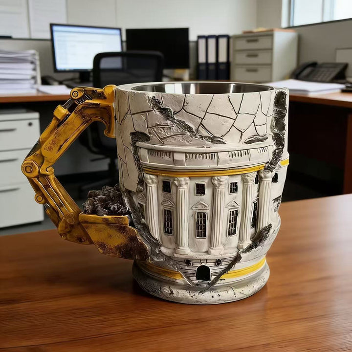 Creative Construction Worker Mug