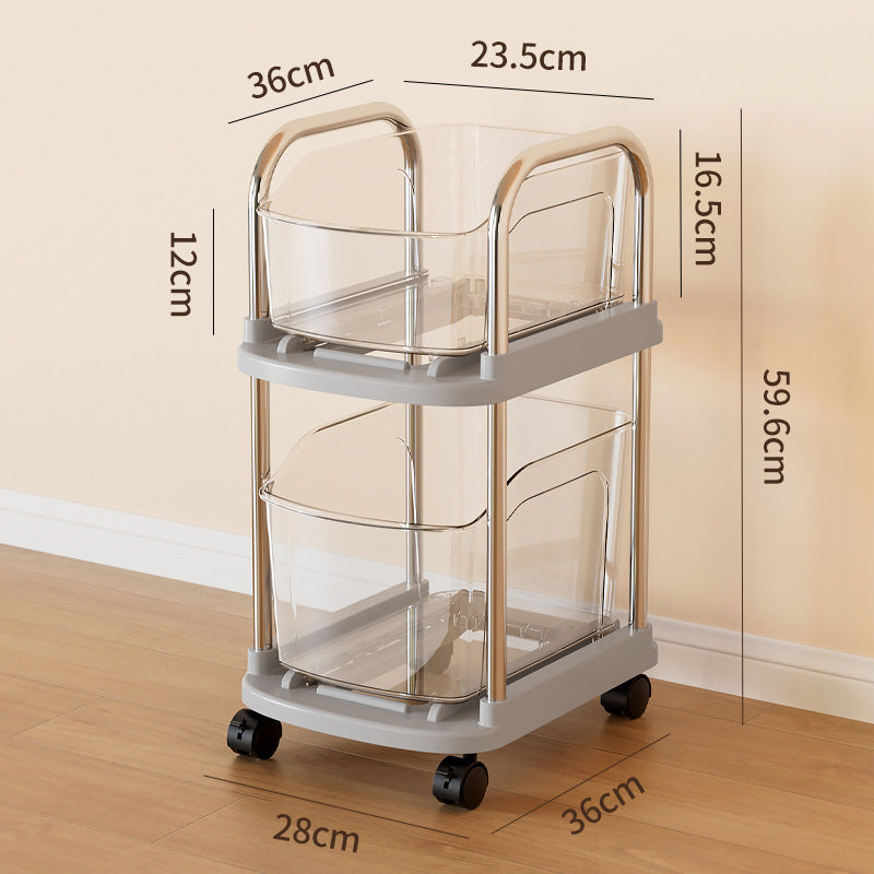 Rolling Multi-Functional Storage Cart