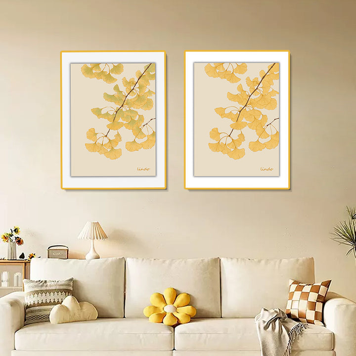 Elegant Framed Botanical Wall Art