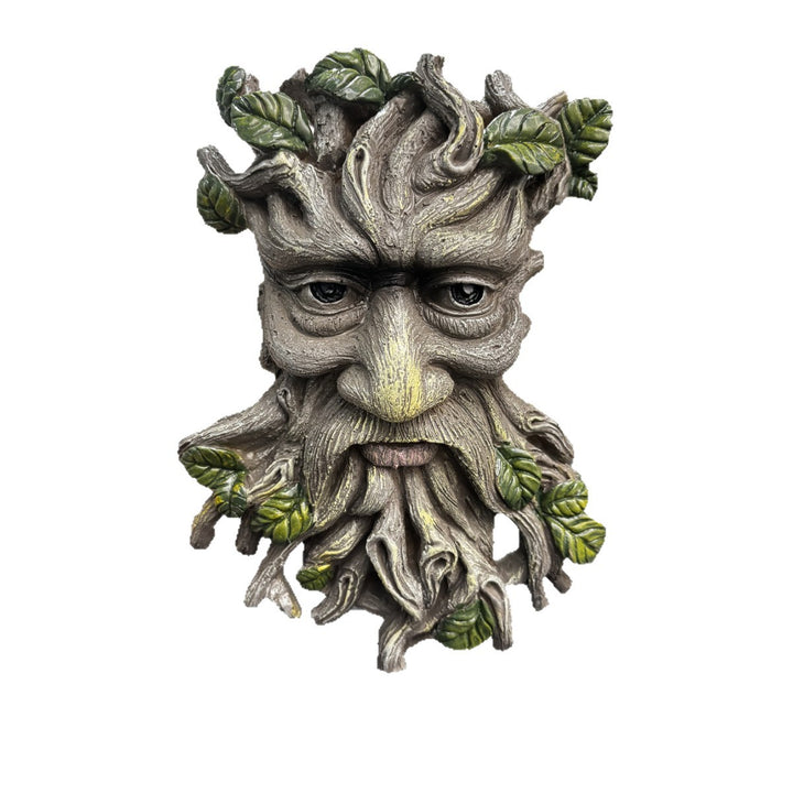 Whimsical Tree Face Wall Sculpture