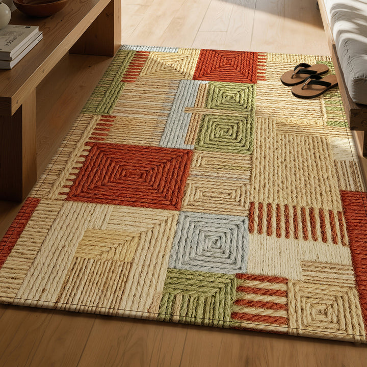 Abstract Geometric Area Rug