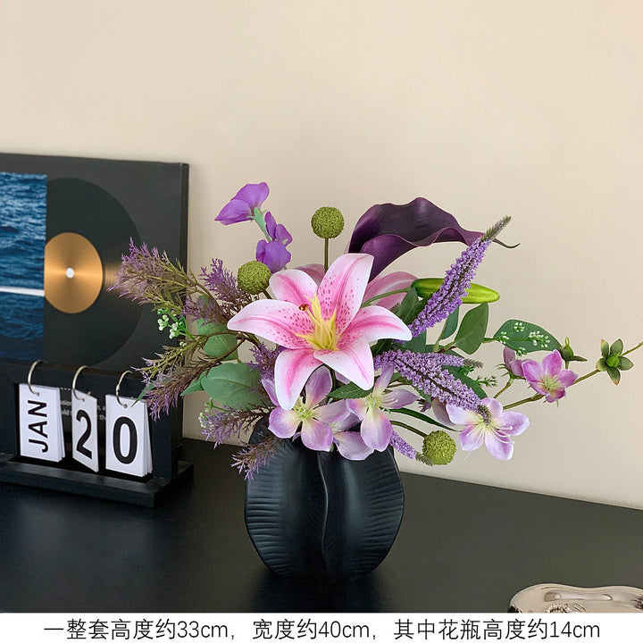 Elegant Artificial Floral Centerpiece