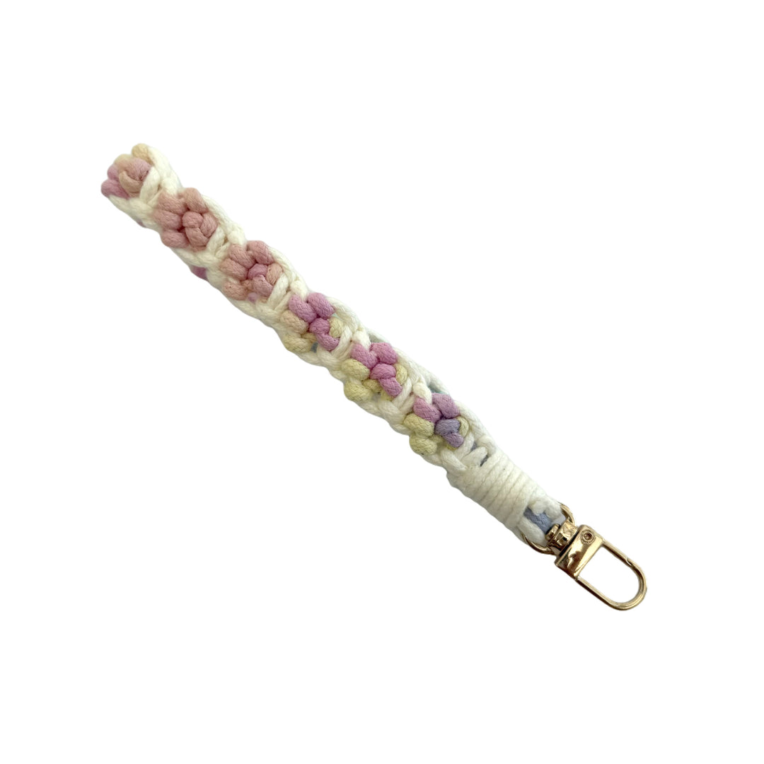 Handcrafted Macrame Keychain Holder