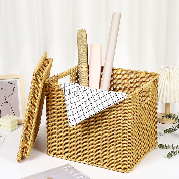 Natural Fiber Storage Cube