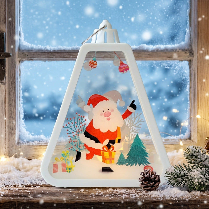 Christmas lantern in modern design
