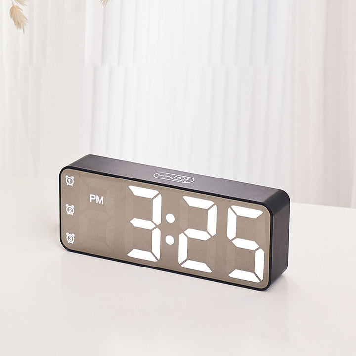 Digital alarm clock with large display
