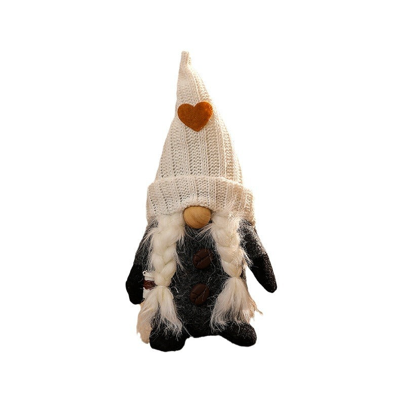 Decorative Christmas gnome figure