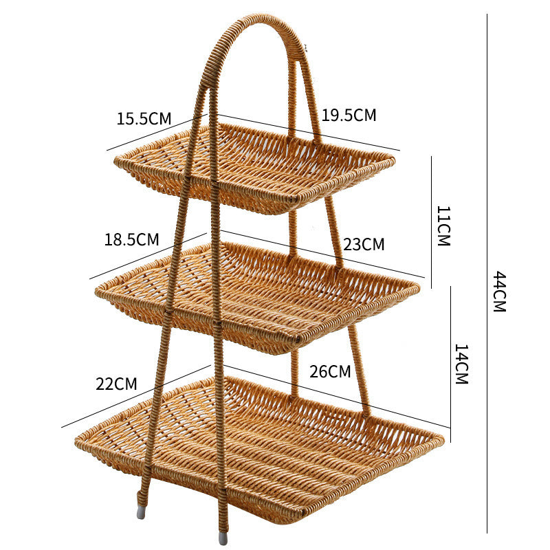 Handcrafted Woven Serving Basket