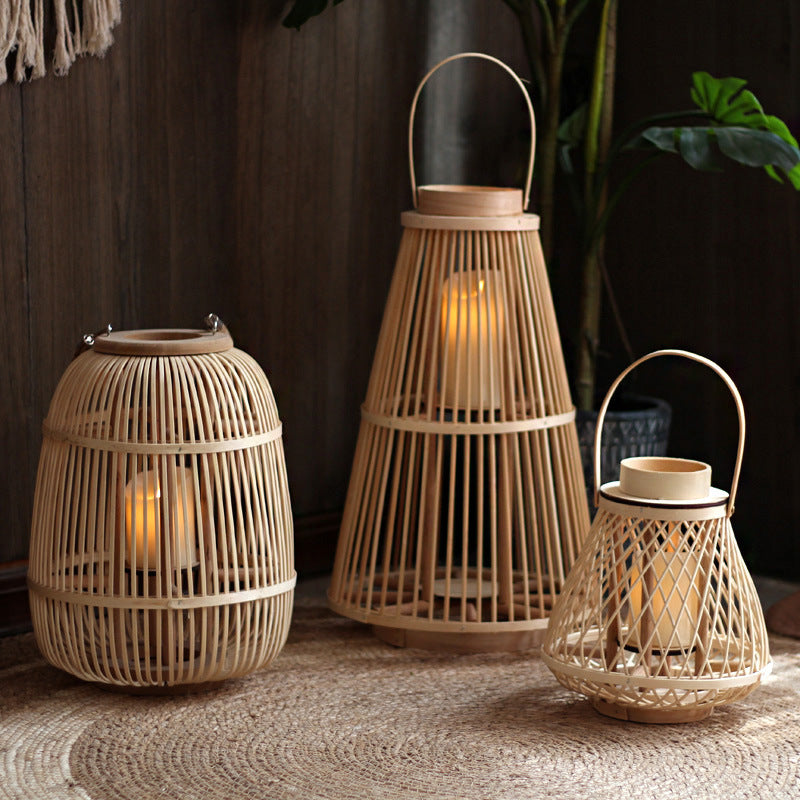 Stylish Rattan Lantern