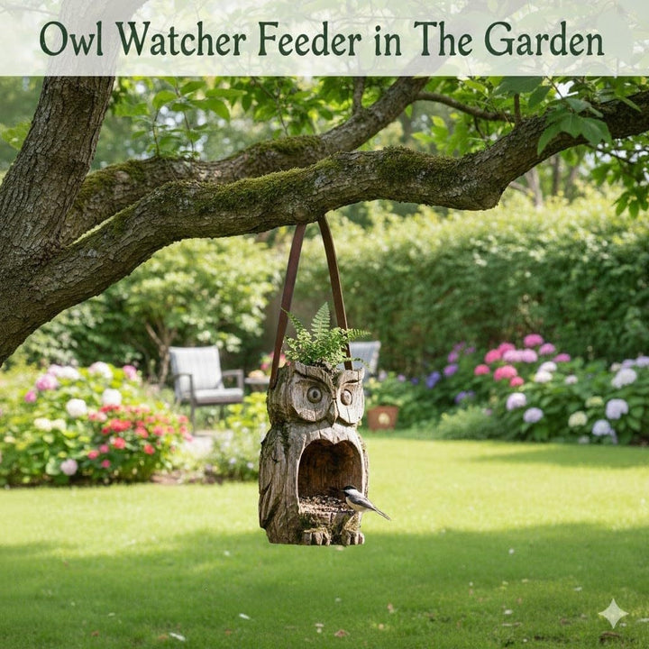 Decorative Owl Planter
