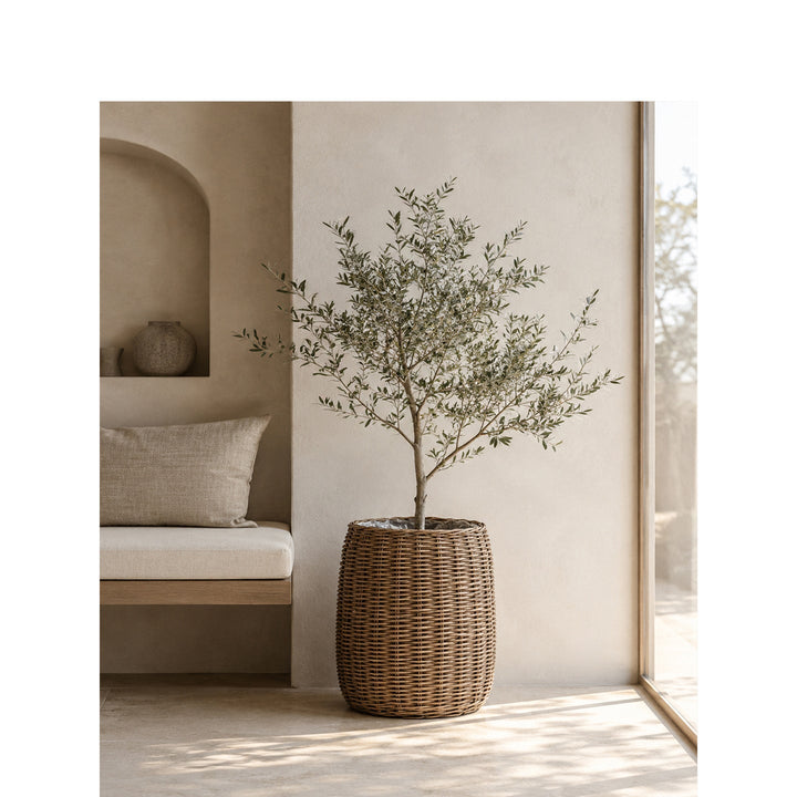 Stylized laundry basket