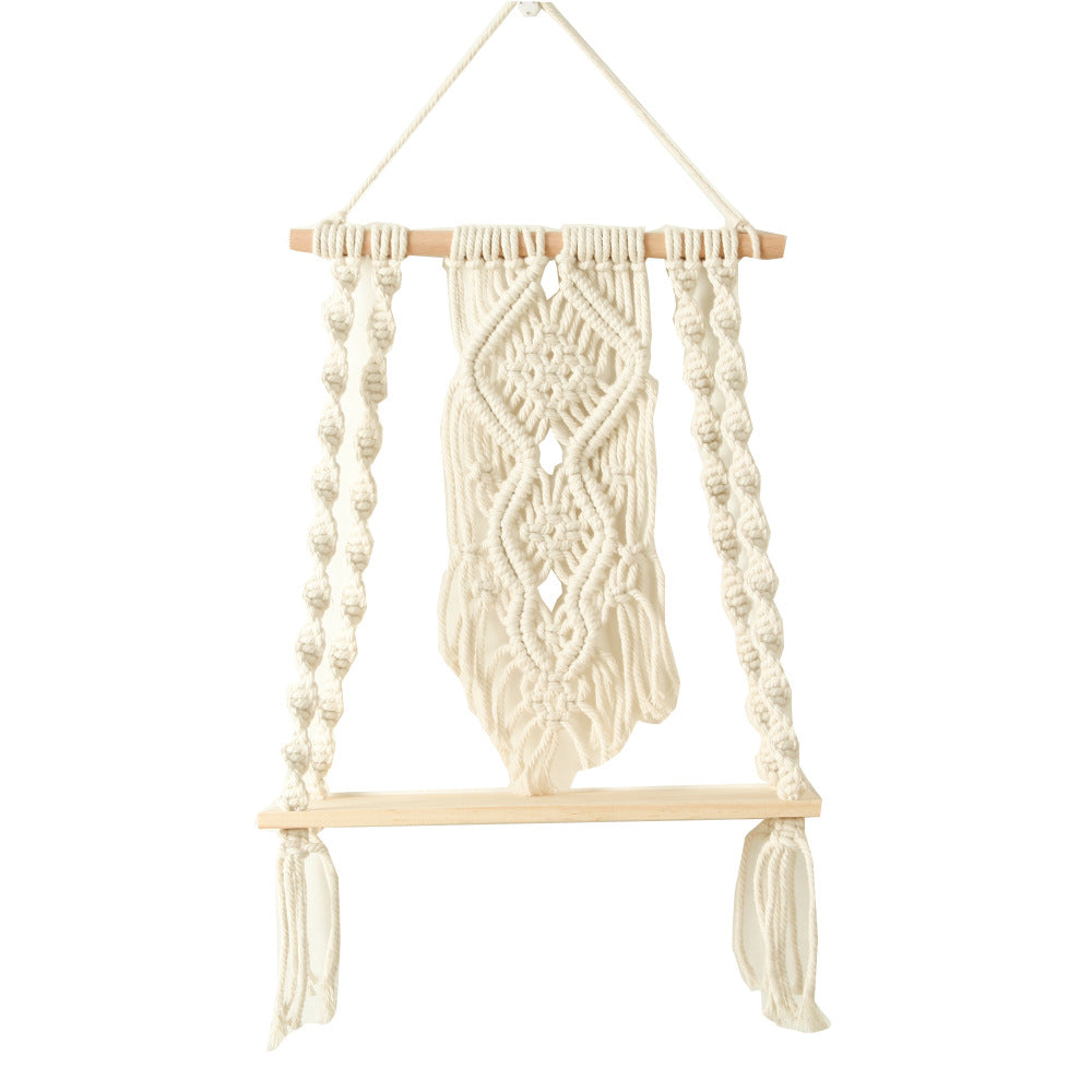 Decorative Macramé Swing Shelf